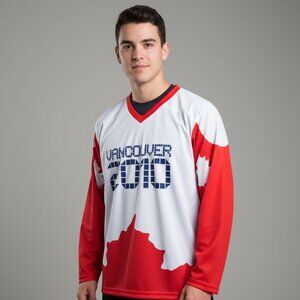 Olympics Vancouver 2010 Molson Canadian Team Canada Jersey Size XL